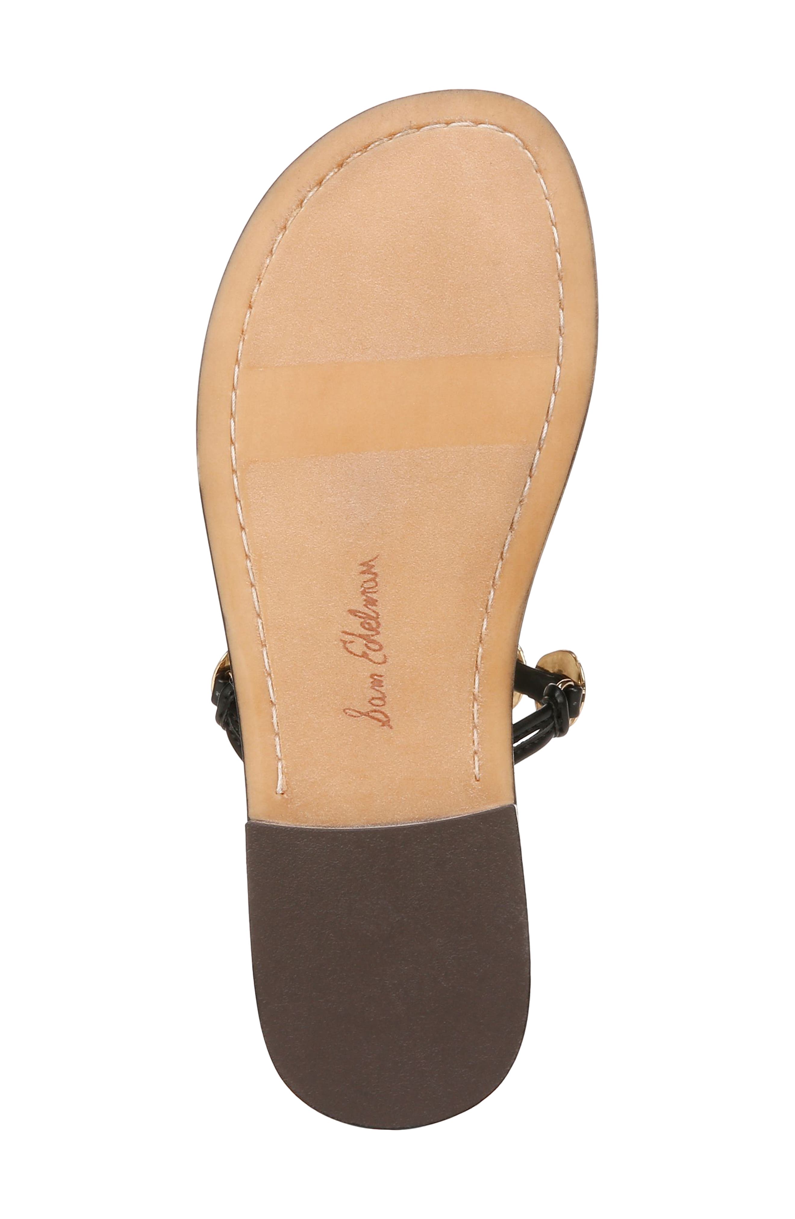 Sam Edelman Deirdre Ankle Wrap Sandal, Alternate, color, Black