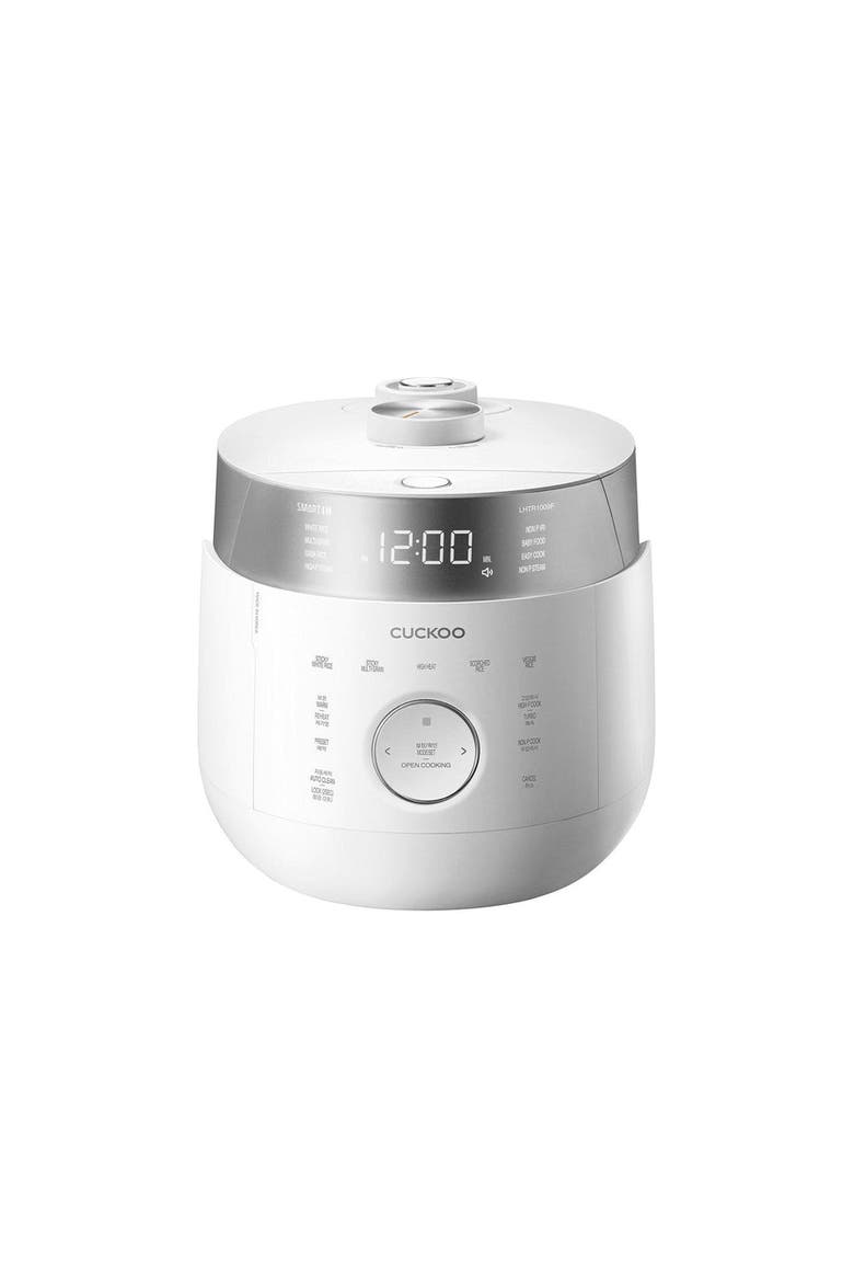 CRP-LHTR1009FW Heating Twin Pressure Rice Cooker, Main, color, White