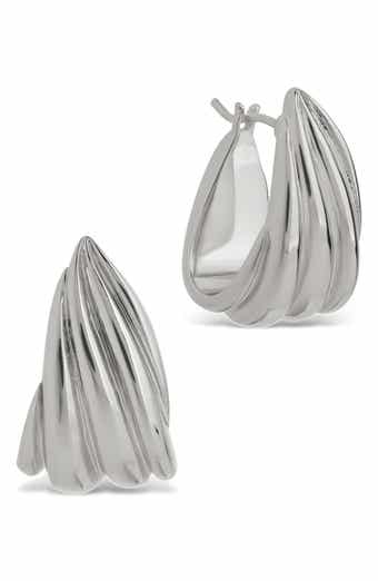 Anouk Braided Twist Hoop Earrings