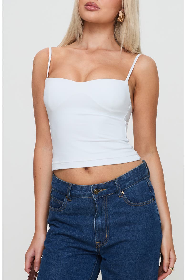 Evanda Camisole, Main, color, WHITE