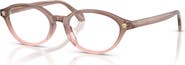 Versace 53mm Oval optical glasses