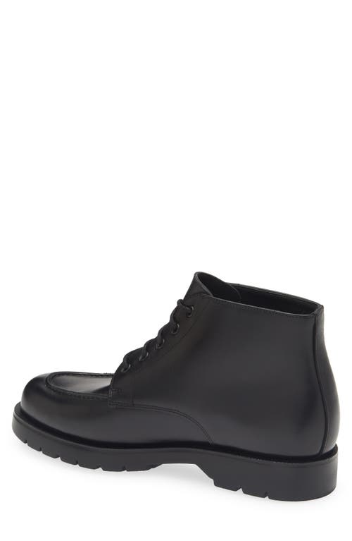 Kleman Oxal Kp Lugged Leather Boot In Black