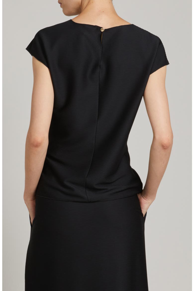Cappa Knit Top, Alternate, color, BLACK