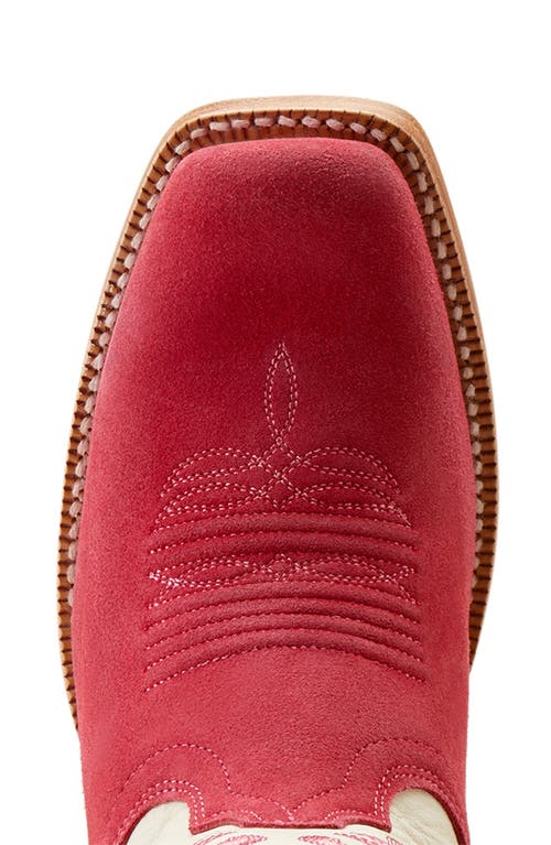 Ariat Futurity Boon Western Boot In Red