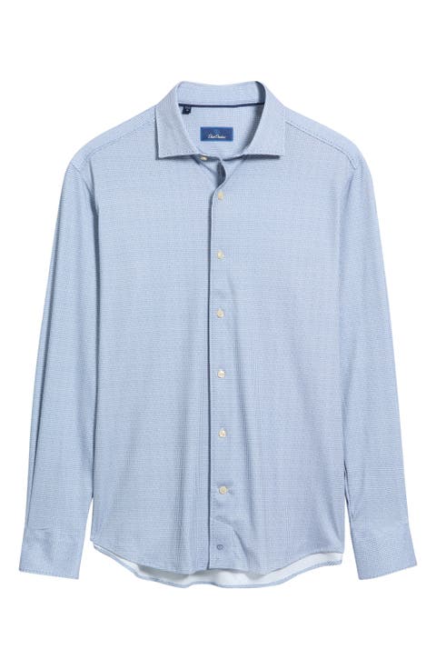 Check Knit Sport Shirt