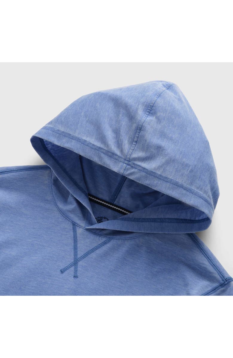 Surfside Supply Co. Harry Burnout Hooded Tee, Alternate, color, Wedgewood Blue