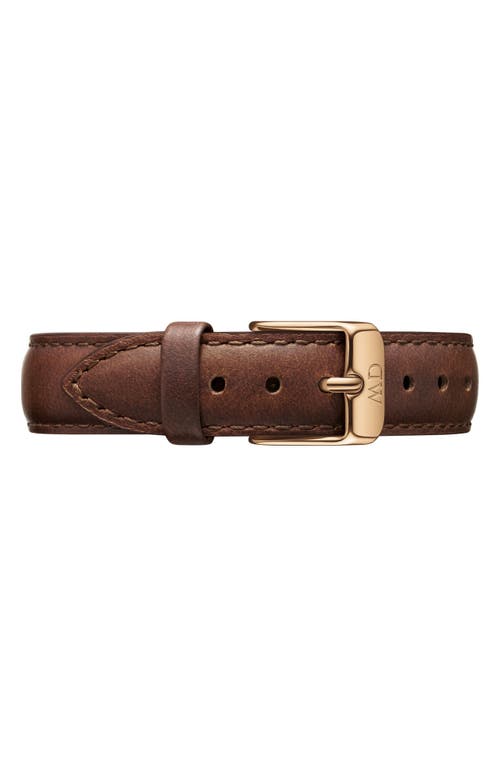 Daniel Wellington Classic Petite Leather Strap Watch, 32mm In Multi