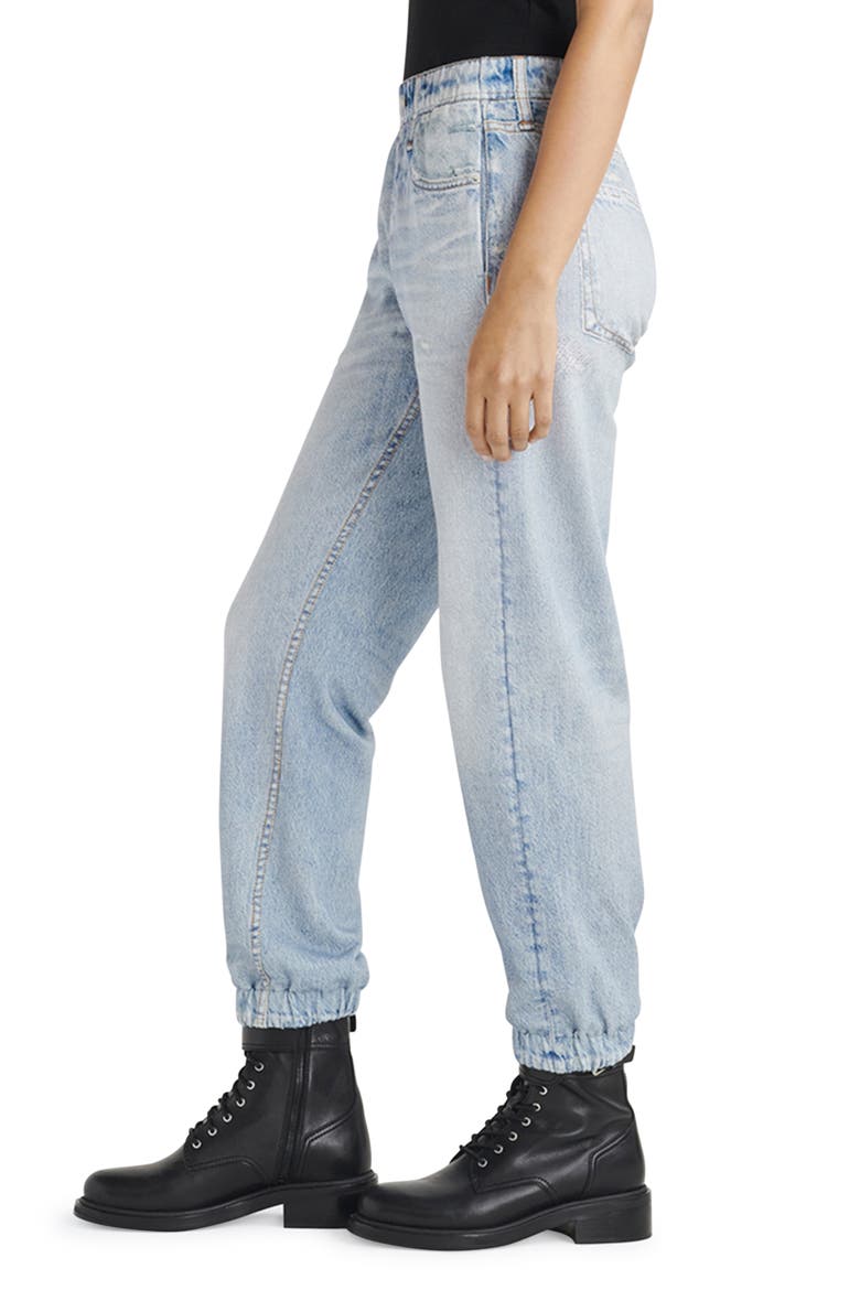 rb Miramar Cotton Terry Jogger Sweatpant Jeans, Alternate, color, MEADOWBLUE