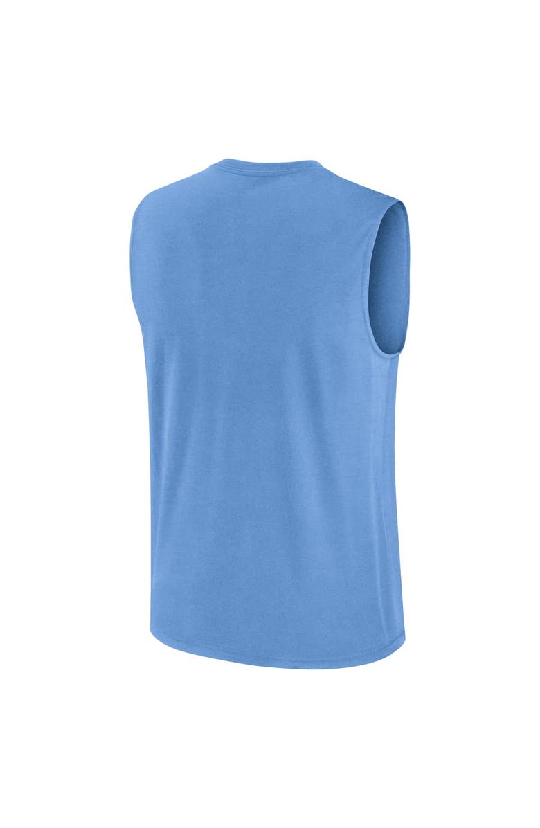 Jordan Brand Men's Jordan Brand Carolina Blue North Carolina Tar Heels Primetime Tricode Legend Performance Tank Top, Alternate, color, Light Blue