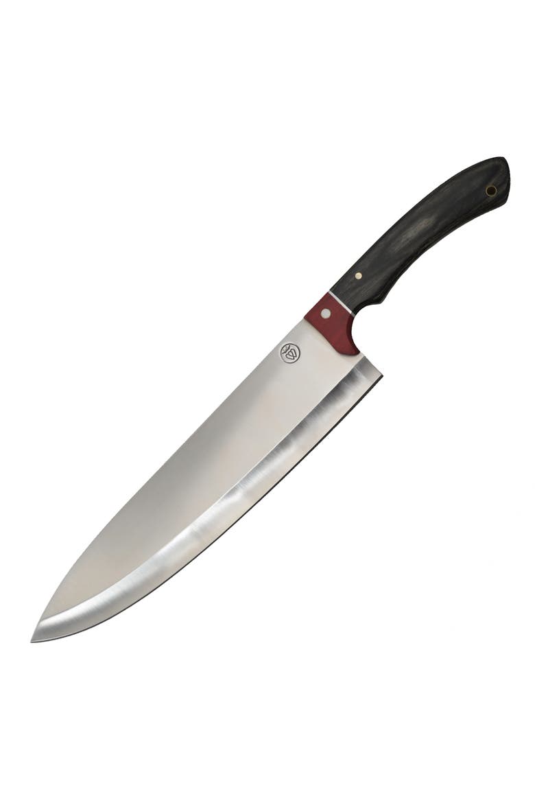 Double Bevel Chef's Knife, Main, color, Silver
