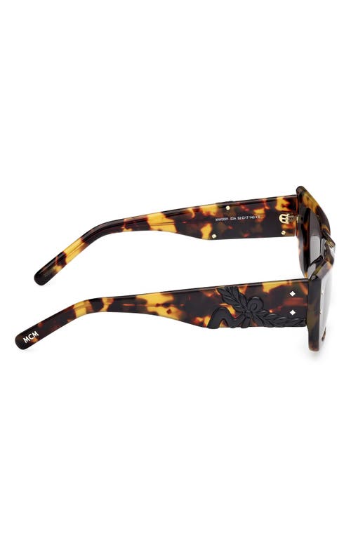 Mcm 52mm Cat Eye Sunglasses In Black