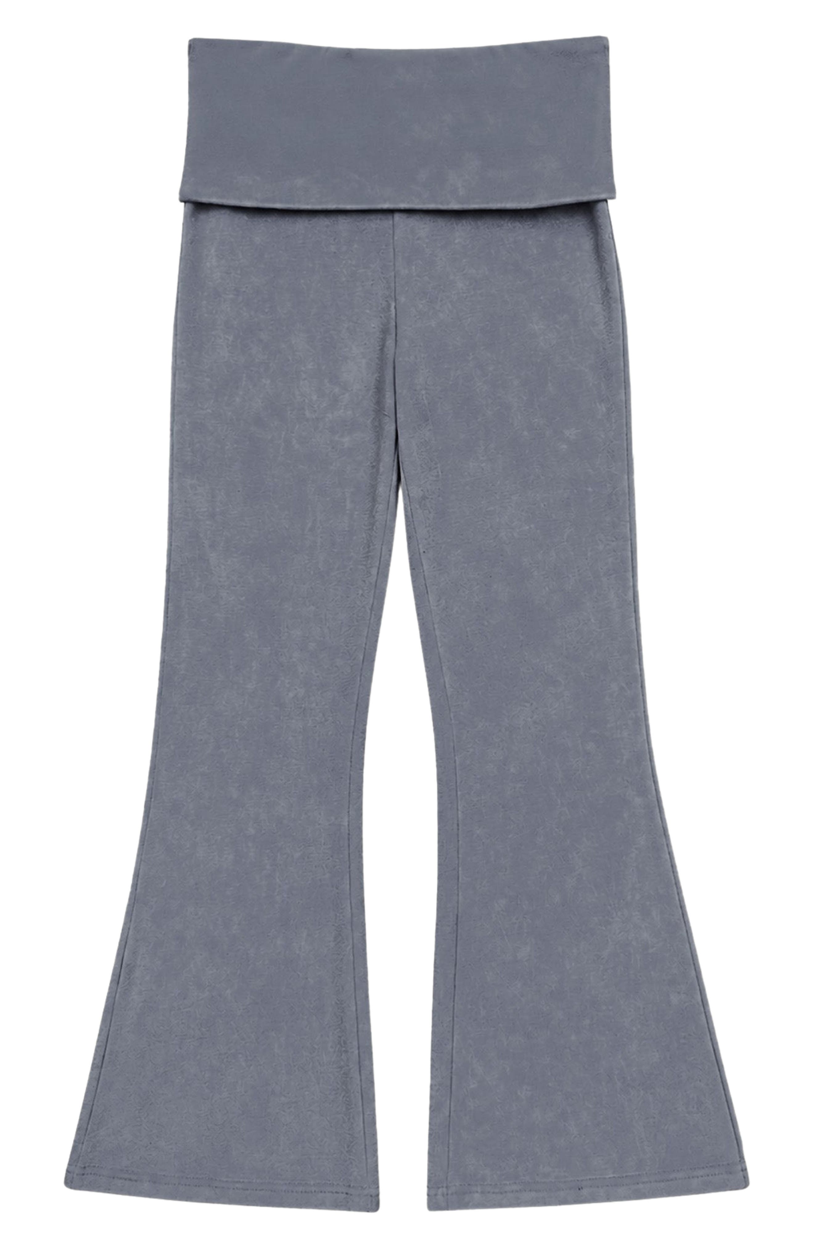 Kids' Foldover Flare Leg Pants