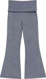 PixieLane Kids' Foldover Flare Leg Pants