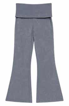 Kids' Foldover Flare Leg Pants