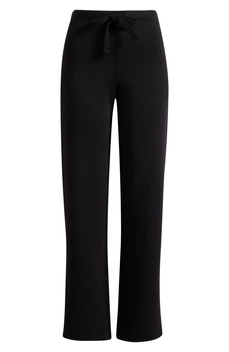 Frank & Eileen Catherine Straight Leg Sweatpants, Main, color, Black