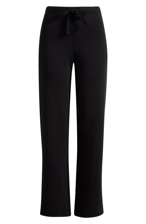 Frank & Eileen Catherine Straight Leg Sweatpants In Black