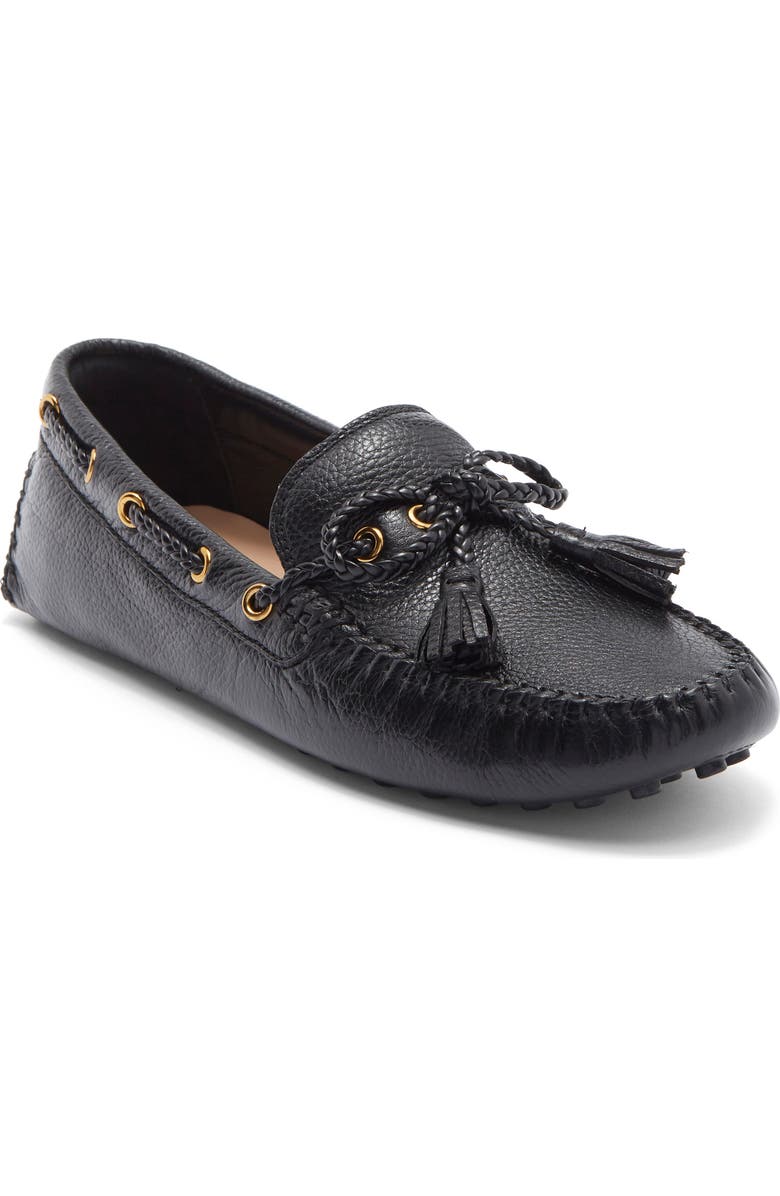 Cole Haan Gissella Croc Embossed Driving Loafer, Main, color,