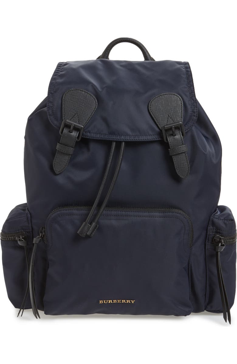 Burberry Nylon Backpack, Main, color,