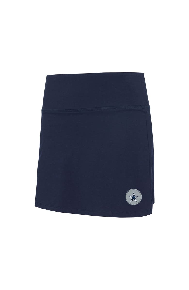 CONCEPTS SPORT Women's Concepts Sport Navy Dallas Cowboys Plus Size Sport Skort, Alternate, color, Navy