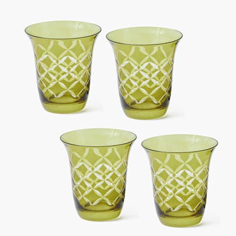Engraved Water Glasses (Set of 4)