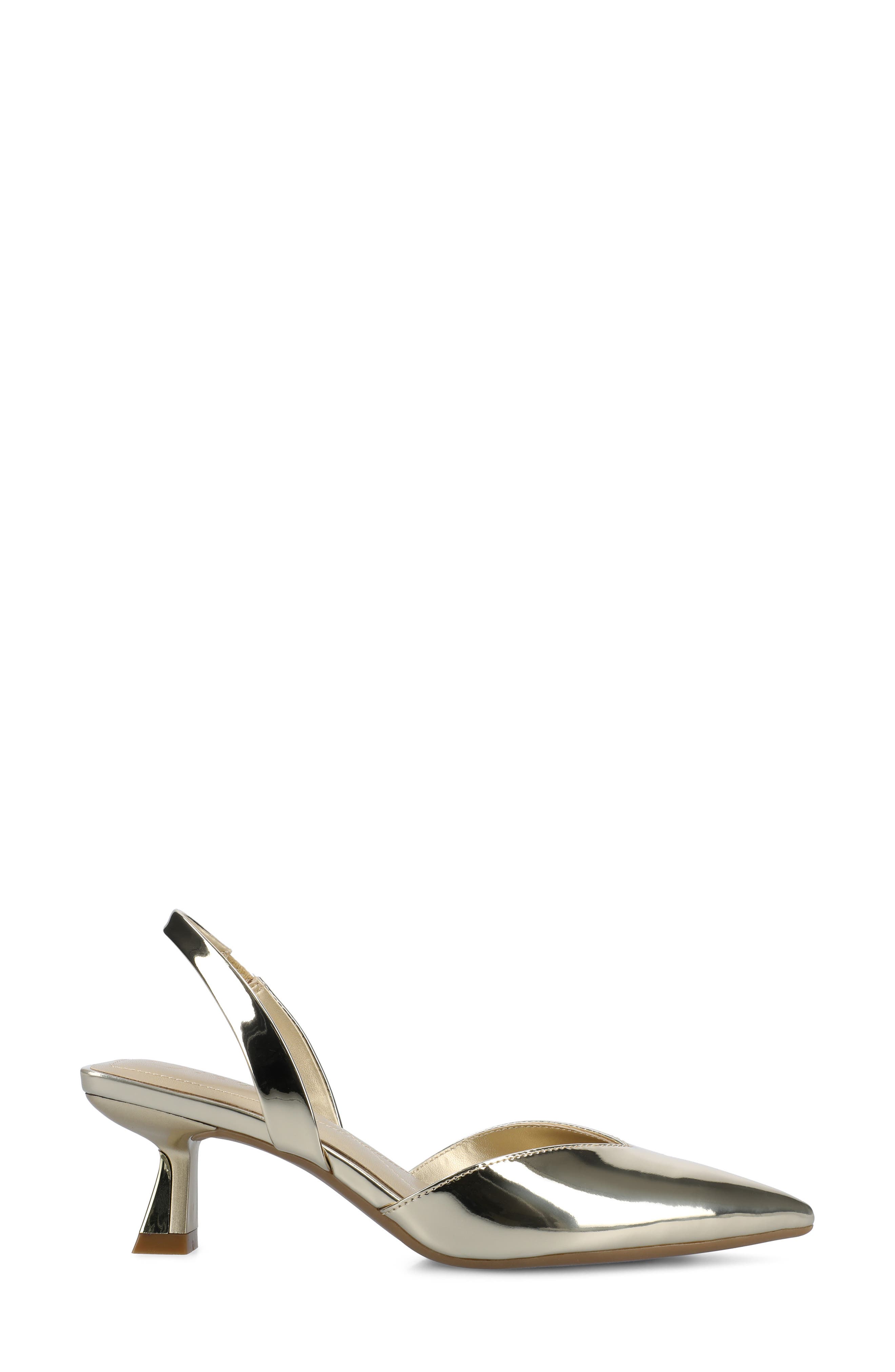 Fallon Slingback Pump, Alternate, color, GOLD