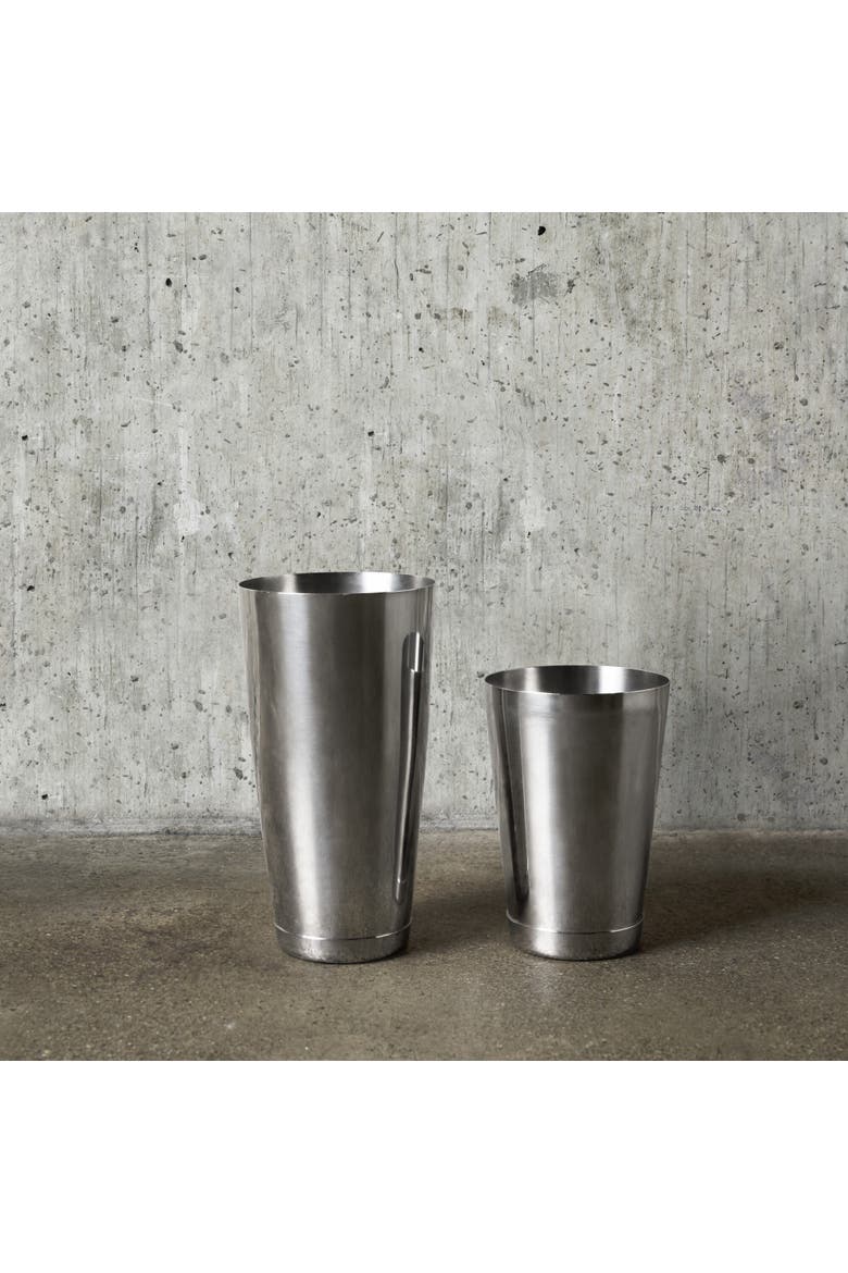 Large Shaking Tin in Stainless Steel, Alternate, color, Silver