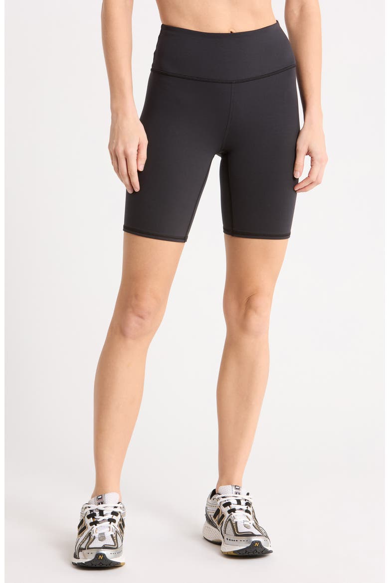 GoFlex Slim 8-Inch Shorts, Main, color, BOLD BLACK