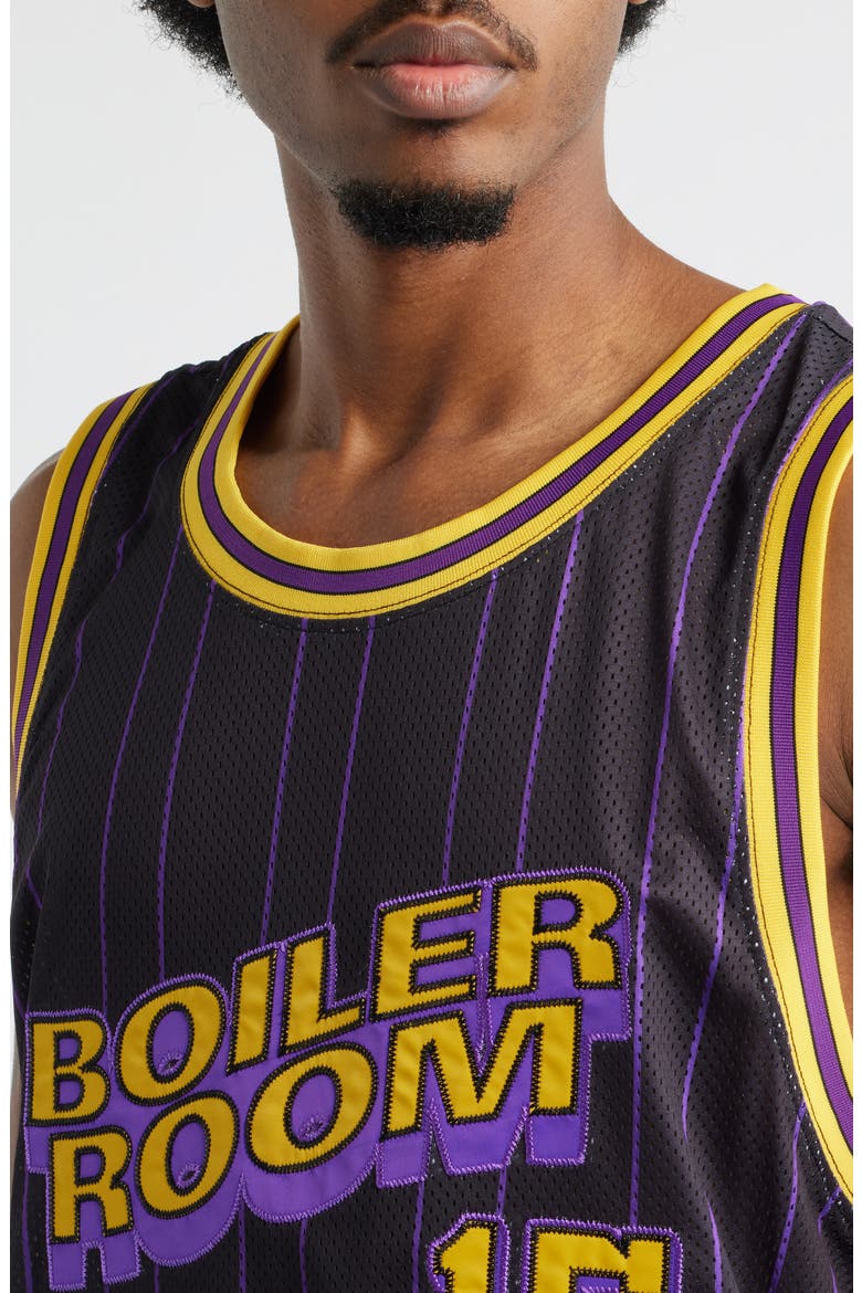 Graphic Mesh Basketball Jersey, Alternate, color, PURPLE