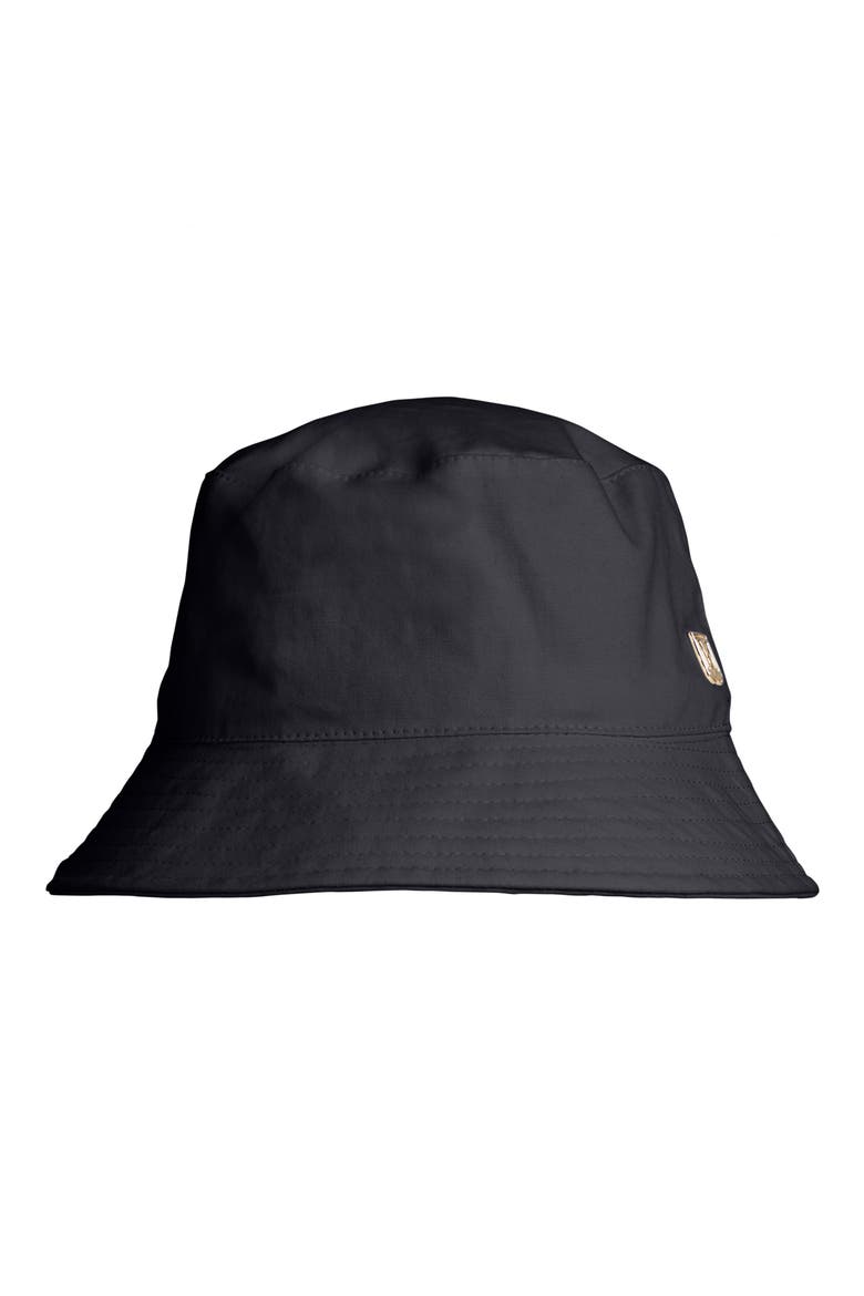 Canvas Bucket Hat, Main, color, BLACK