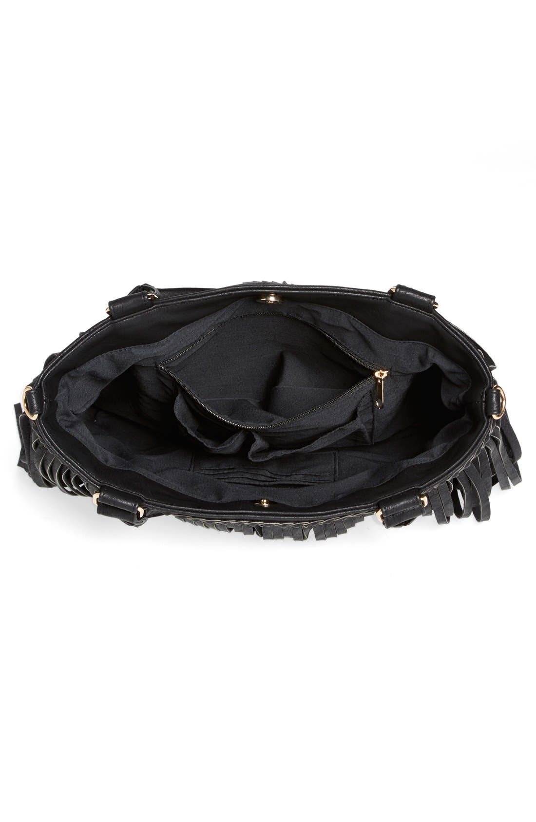 BP. Fringe Tote, Alternate, color, 