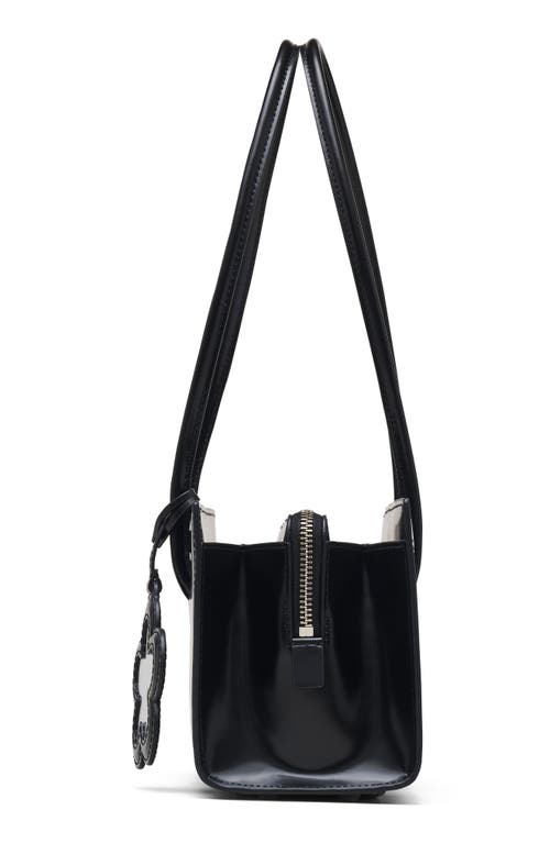 Marc Jacobs The Mirror Satchel Shoulder Bag In Black