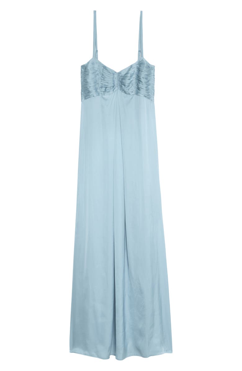 Zadig & Voltaire Rippie Satin Dress, Alternate, color, Sky