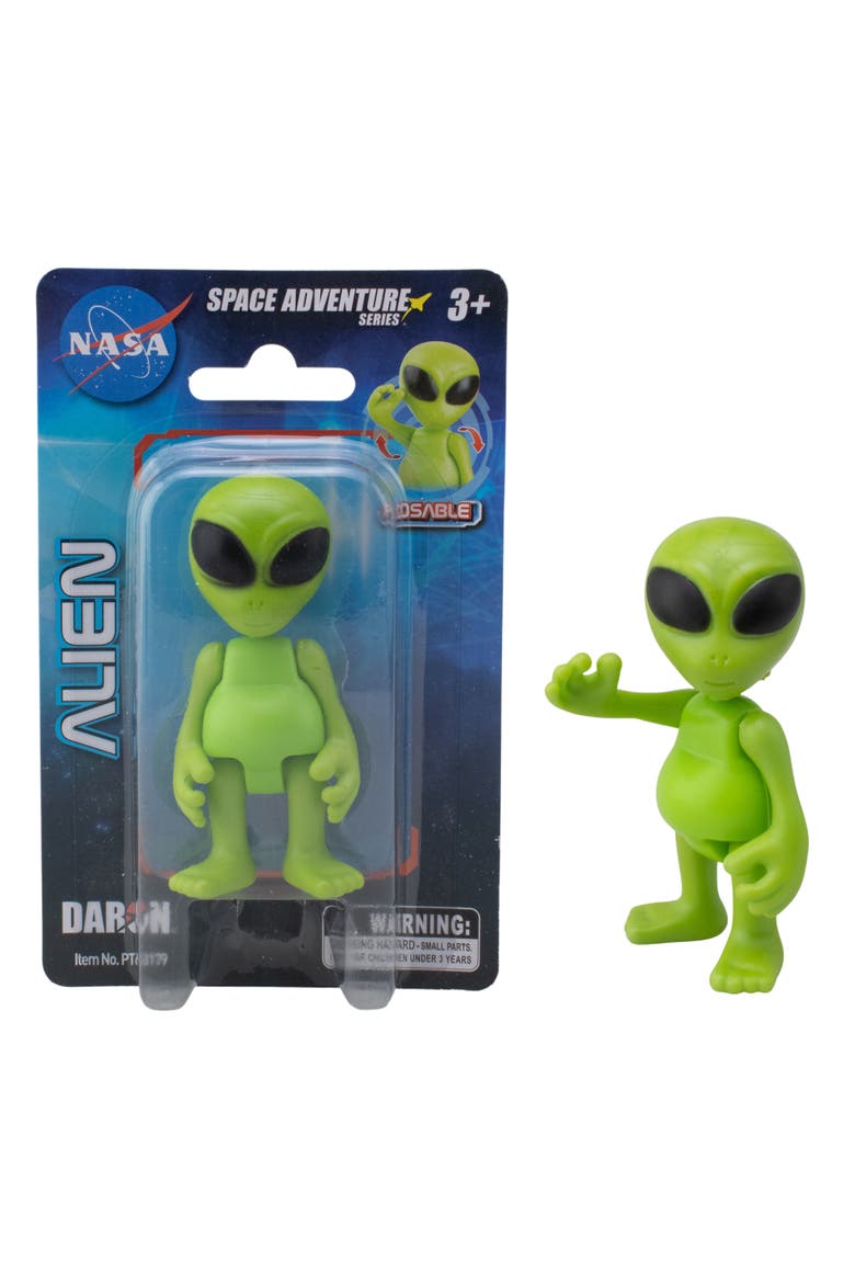 Alien Figurine 3 Inch Posable Action Figure Kids 3+, Alternate, color, Multicolored