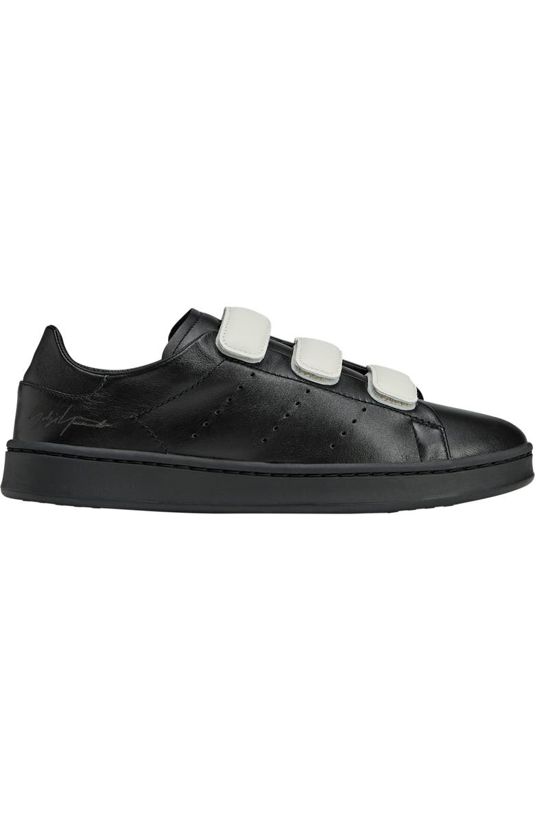 Y-3 Gender Inclusive Stan Smith Sneaker, Alternate, color, Black/ Black/ Orbit Grey
