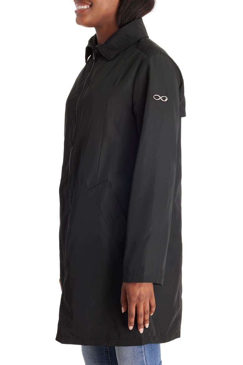 Convertible 3-in-1 Maternity/Nursing Coat, Alternate, color, BLACK