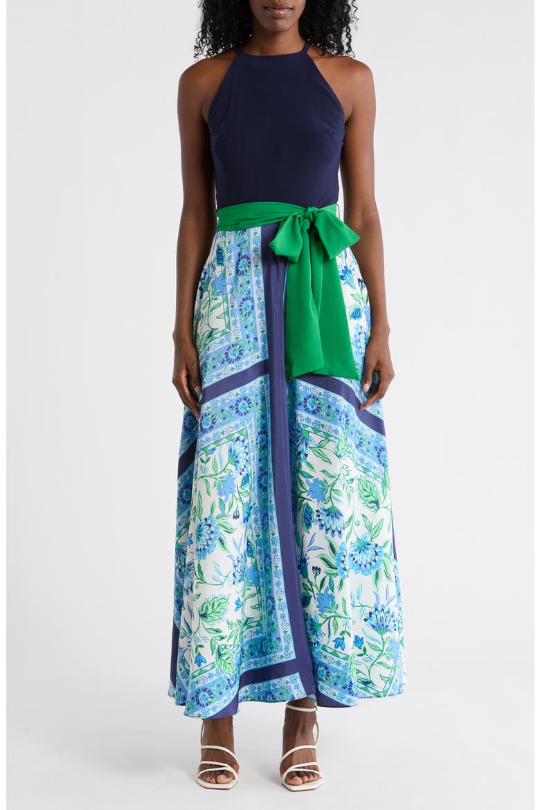 twofer maxi dress Things Between Twofer Maxi Dress Navy / Large