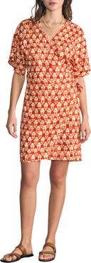 Faherty Willow Wrap Dress