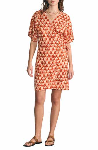 Faherty Willow Wrap Dress