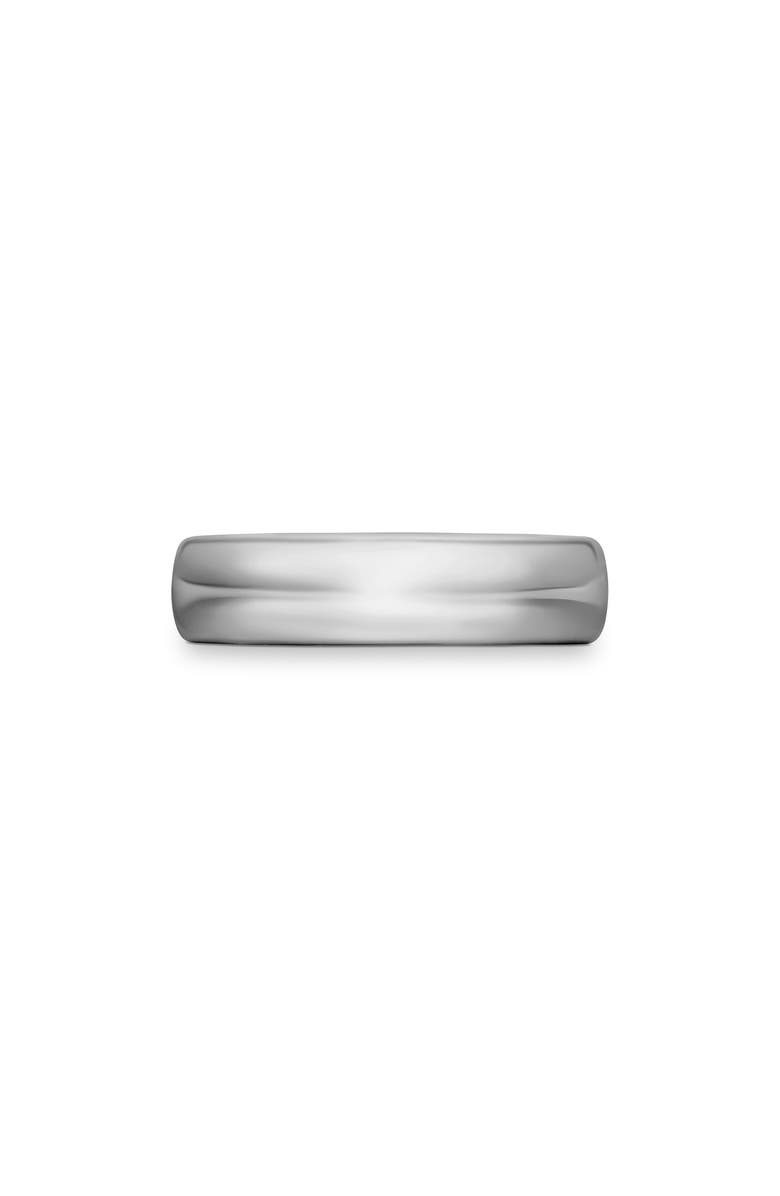 David Yurman DY Classic Band Ring in 18k White Gold, Alternate, color, White Gold