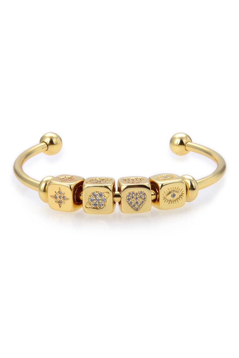 Zal Cuff Bracelet, Main, color, GOLD