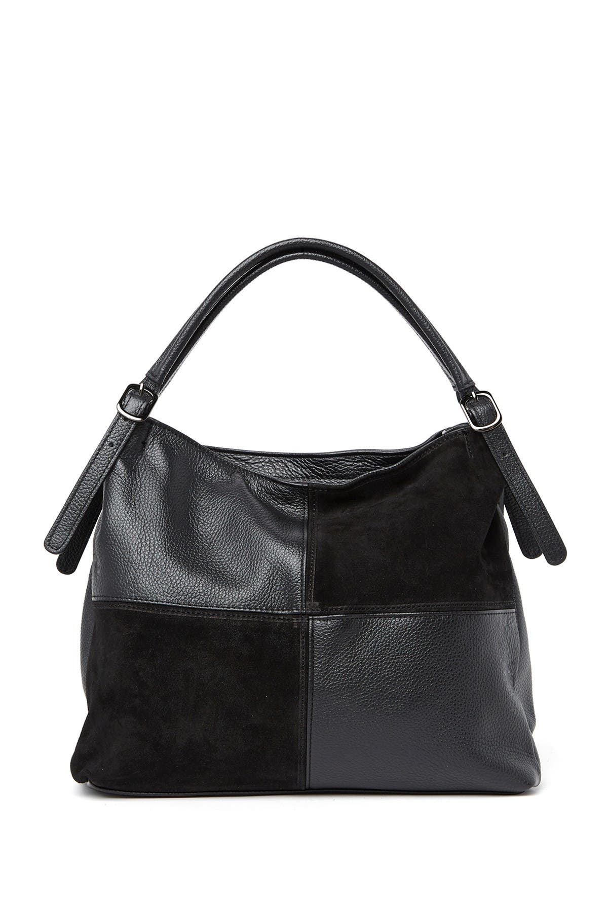 STORE BRANDS VIP Patchwork Leather Shoulder Bag, Main, color, 