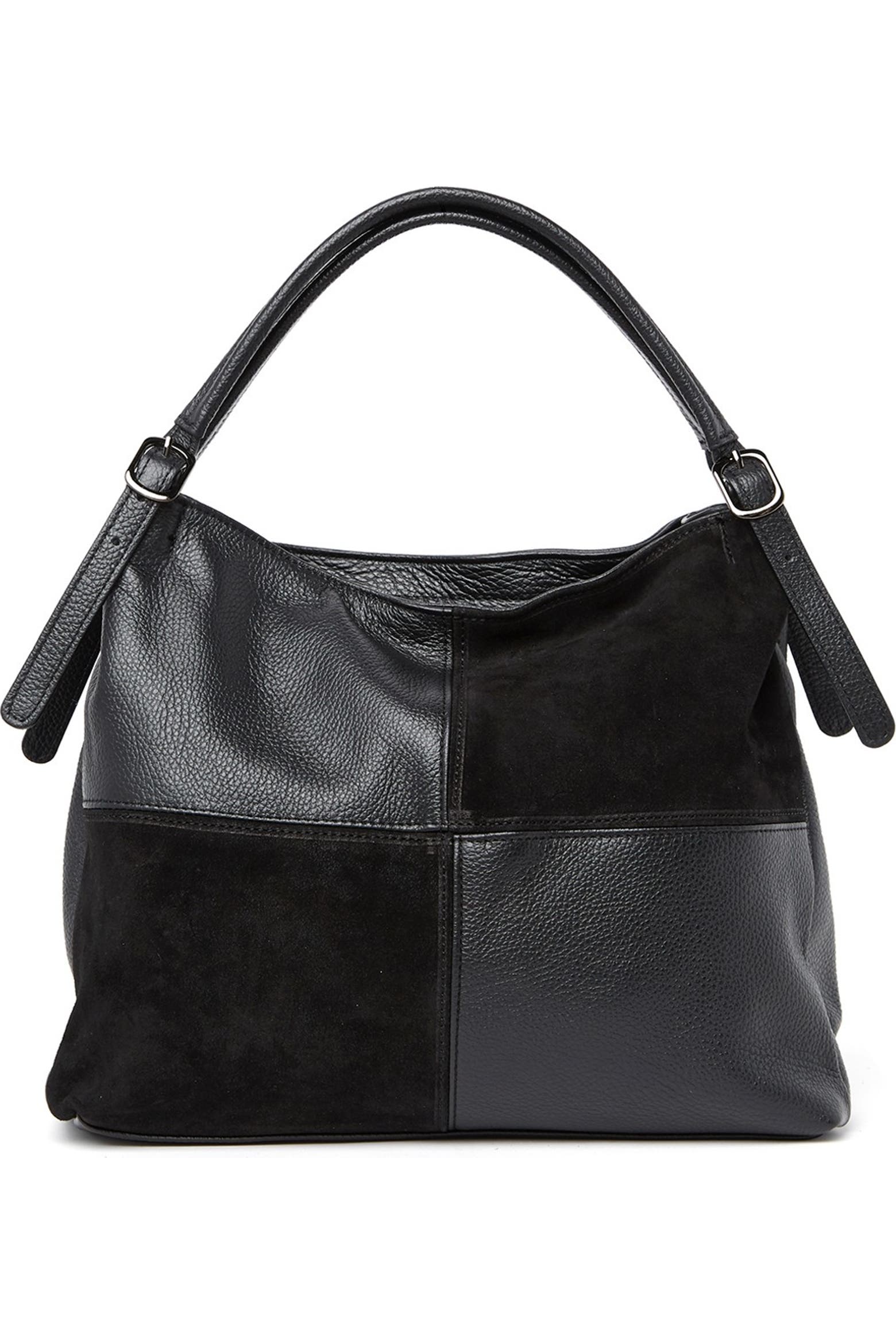 Patchwork Interrior STORE BRANDS VIP Patchwork Leather Shoulder Bag (Men) | Nordstromrack