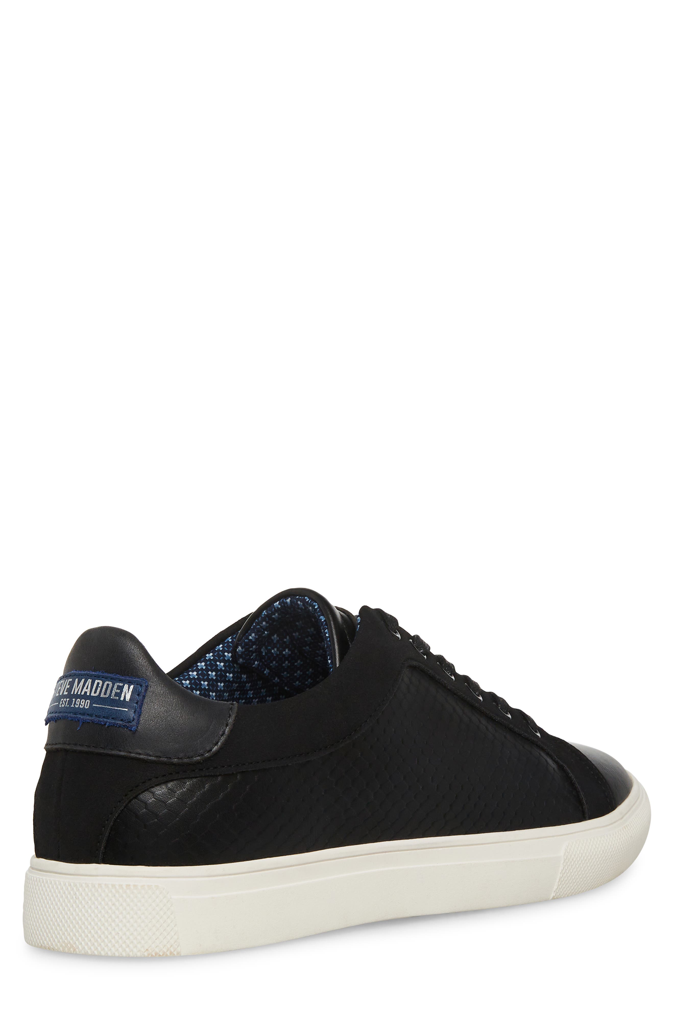 Steve Madden Vowel Embossed Sneaker, Alternate, color, 