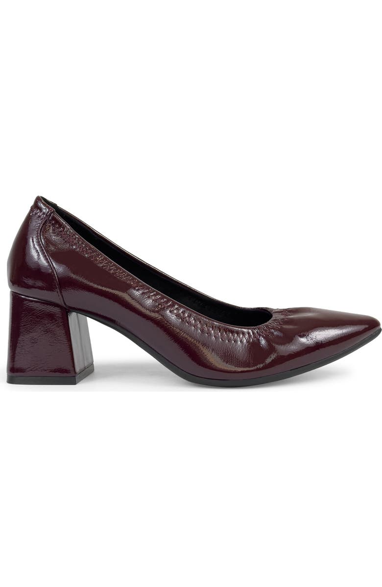 Aerosoles Elisea Pointed Toe Stretch Pump, Alternate, color, Merlot Crinkle Patent