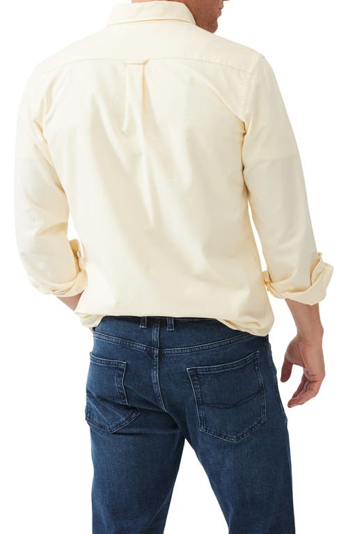 Rodd & Gunn Gunn Oxford Sports Fit Shirt In Yellow