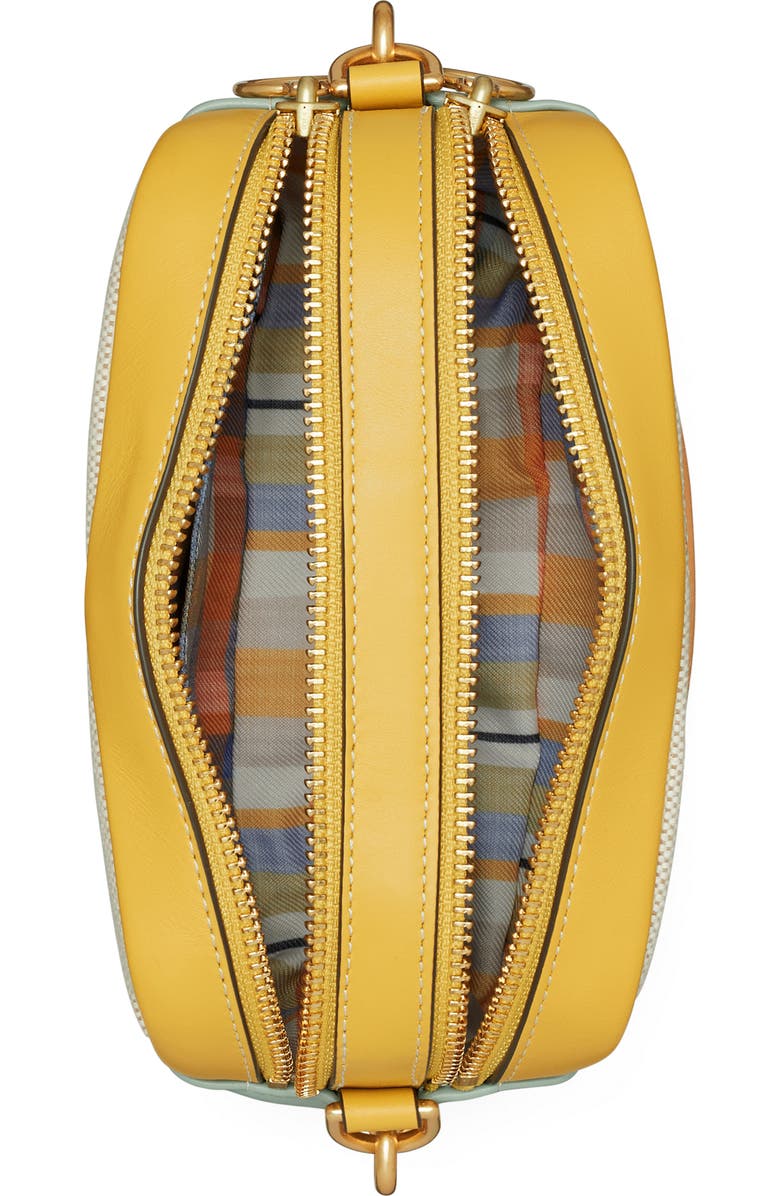 Tory Burch Perry Bombé Canvas Mini Crossbody Bag, Alternate, color,