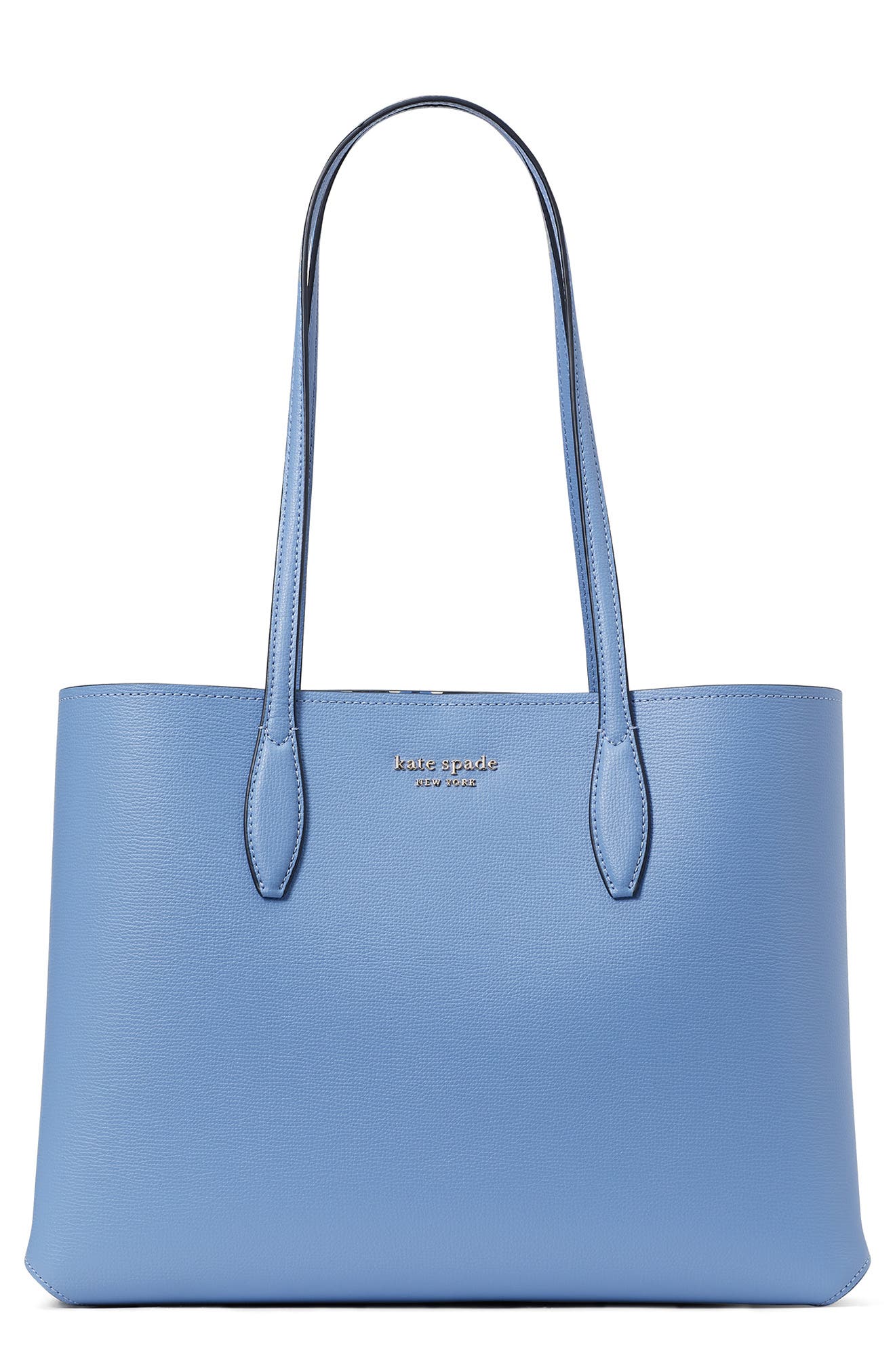 Kate Spade New York large all day patio tile leather tote, Main, color, 