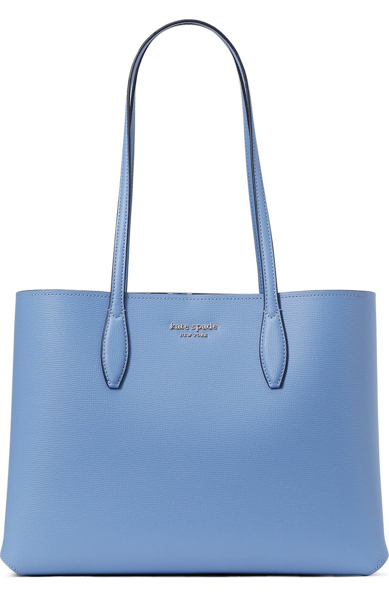 Kate Spade New York large all day patio tile leather tote, Main, color,