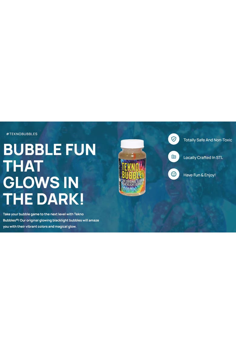 Tekno Bubbles 64 oz Smart Pouch Refill Blue, Alternate, color, Multicolored