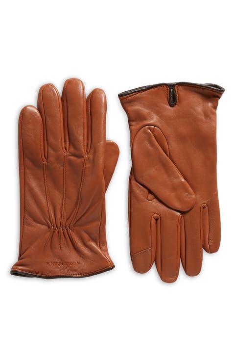 Points Leather Gloves